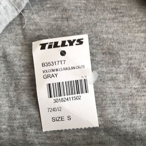 NWT Volcom Cruising All Day Raglan LS T-shirt - S - Picture 5 of 8